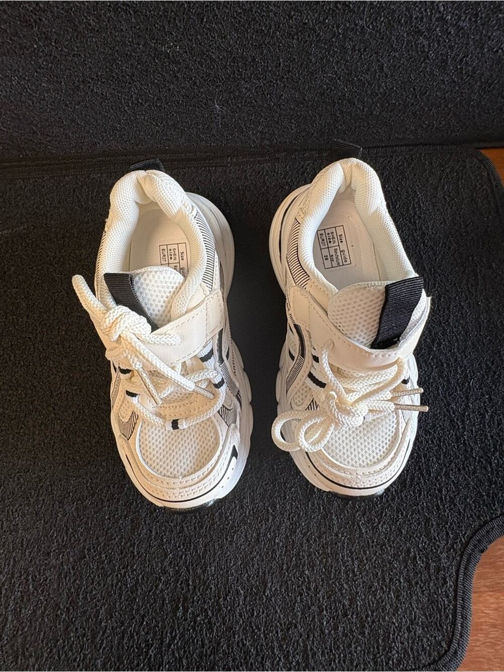 Kids SHEIN Chunky White Sneakers EU 27 (US Kids 10–10.5) NWOT